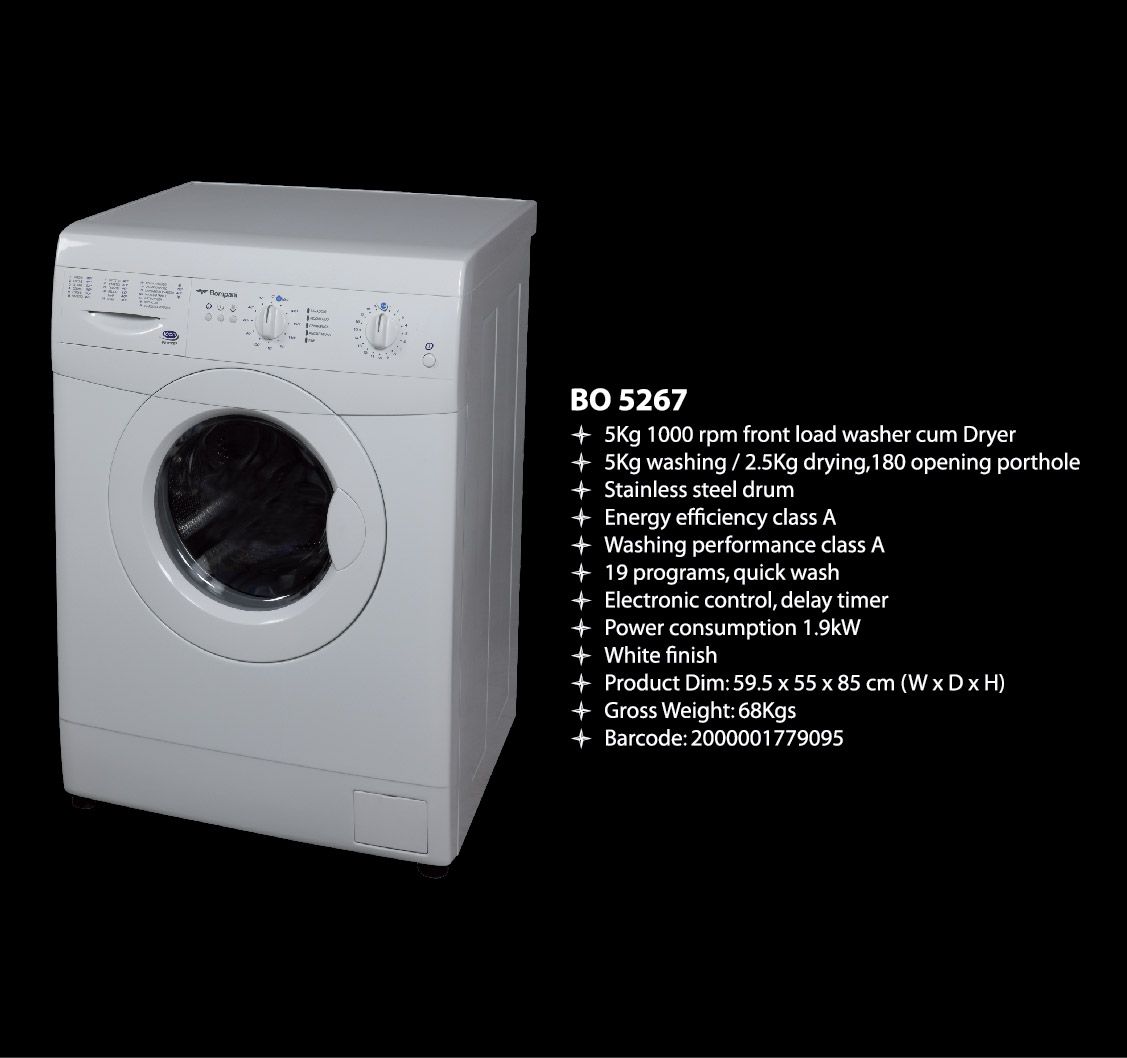 Bompani Washer Dryer User Manual